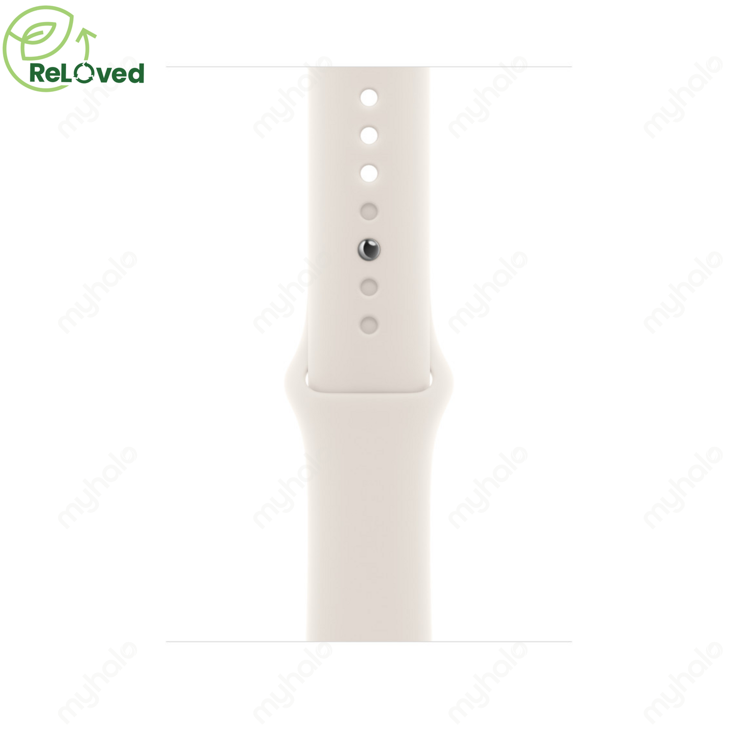 [CERTIFIED RELOVED] APPLE WATCH SERIES 10 46mm GOLD TITANIUM (STARLIGHT SPORT BAND M/L) GPS + CELLULAR