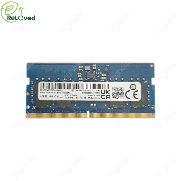 DDR5 8GB 5600MHz SO-DIMM（RAMAXEL） RAMAXEL 8GB DDR5 5600MHz PC5-44800 SO-DIMM 笔记本内存条| myhalo