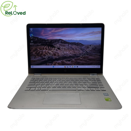 HP PAVILION X360 CONVERTIBLE 14 BA110TX (i7-8/8GB/512GB) (TOUCHSCREEN & 360° FLIP TABLET MODE)