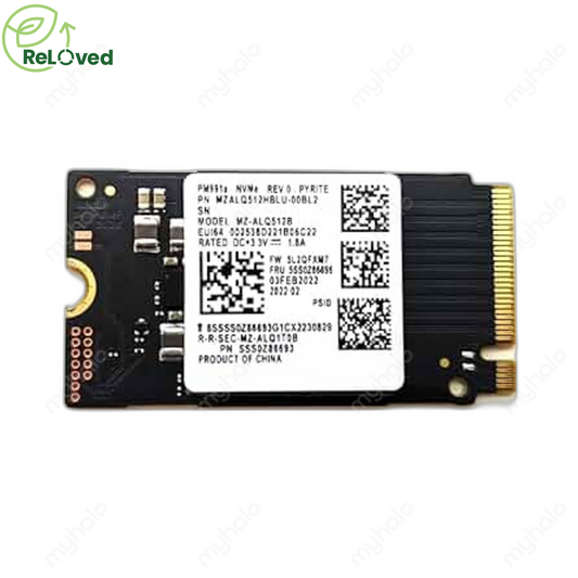 SAMSUNG 512GB SSD PCIe GEN4 NVMe M.2 2242 (MZAMX512HCLV00BL2)