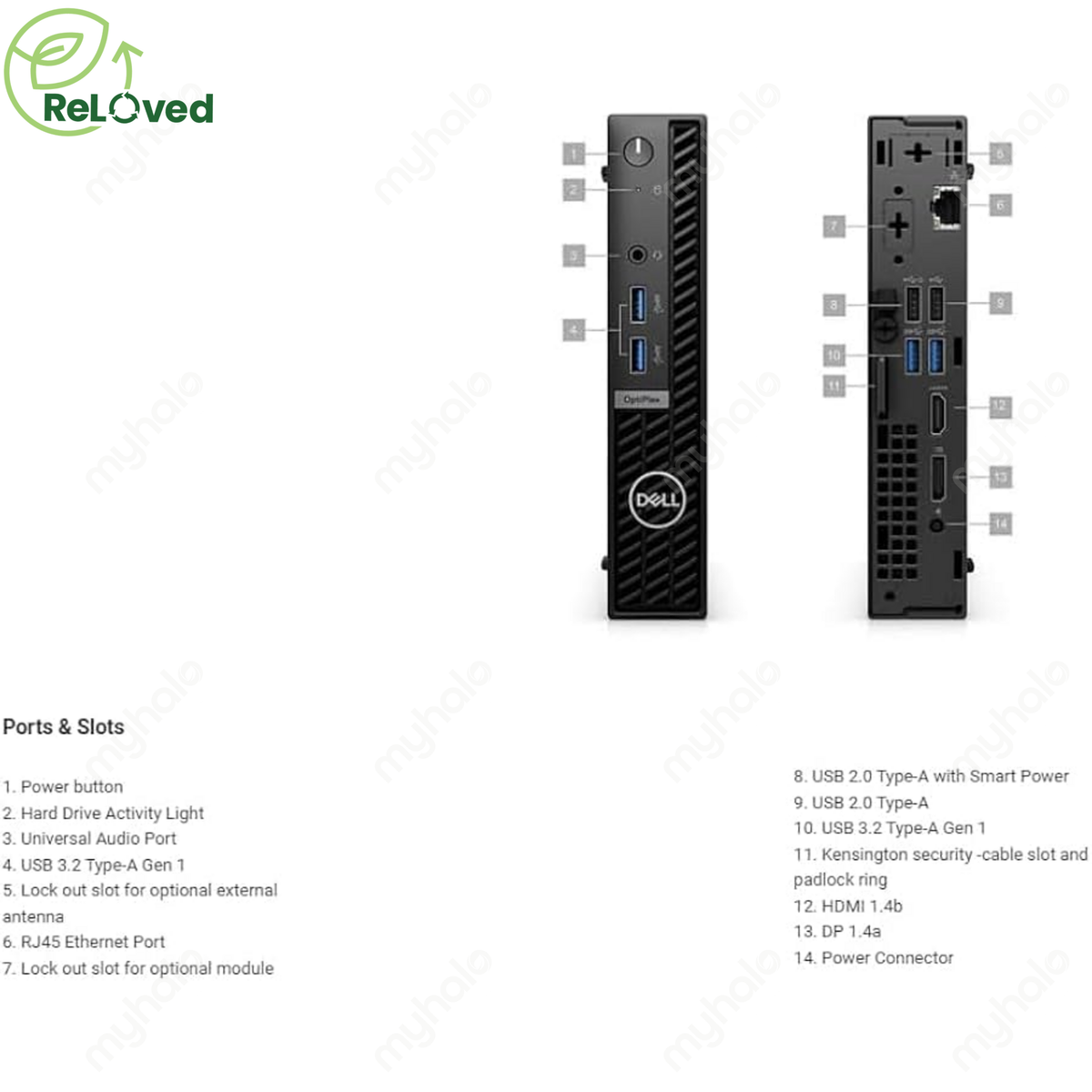 [CERTIFIED RELOVED] Dell OptiPlex Micro 7010 (Core i7-13700T / 32GB / 512GB SSD) WRTY NOV 2026