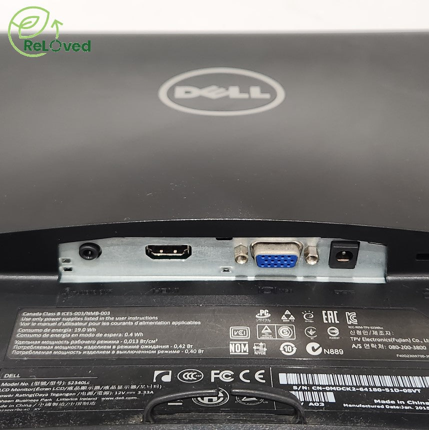 DELL S2316H LED Monitor