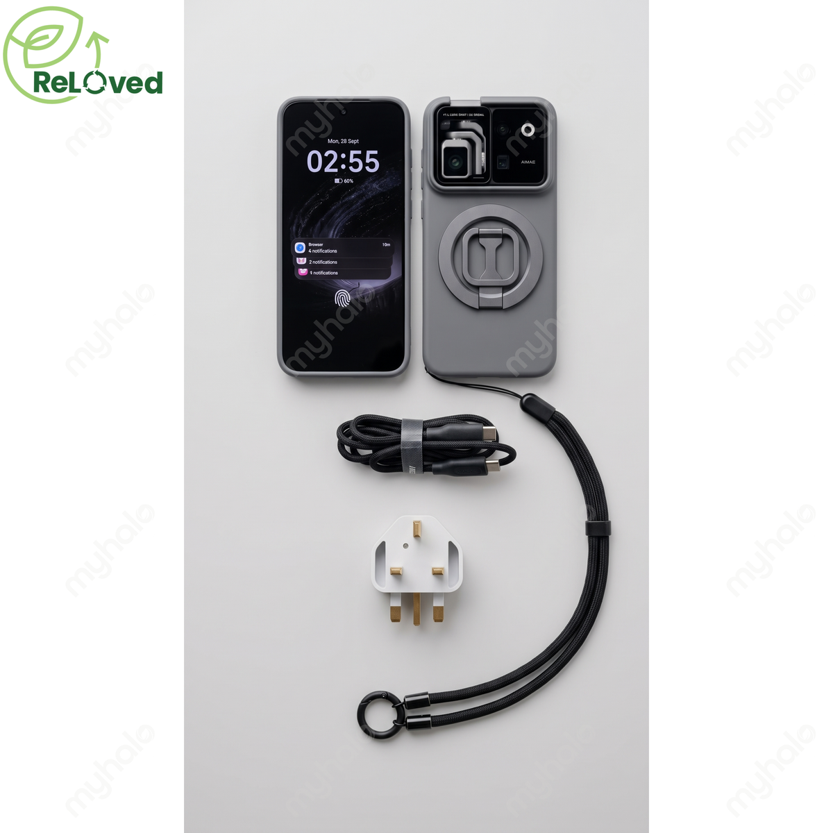 [CERTIFIED RELOVED] HONOR Robot Phone 5G 1TB (China ROM) (Moon Shadow Gray)