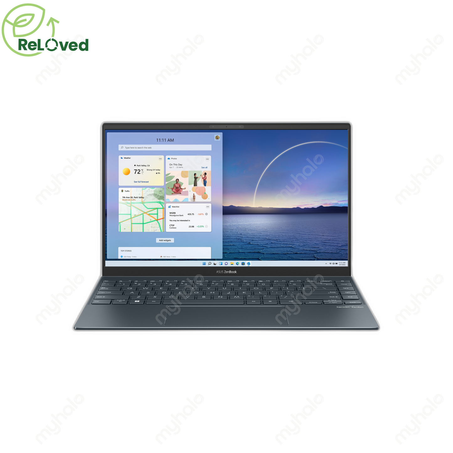 ASUS ZENBOOK UX425EA (INTEL CORE i7-1165G7 / 16GB / 512GB SSD) (INTEL IRIS XE)