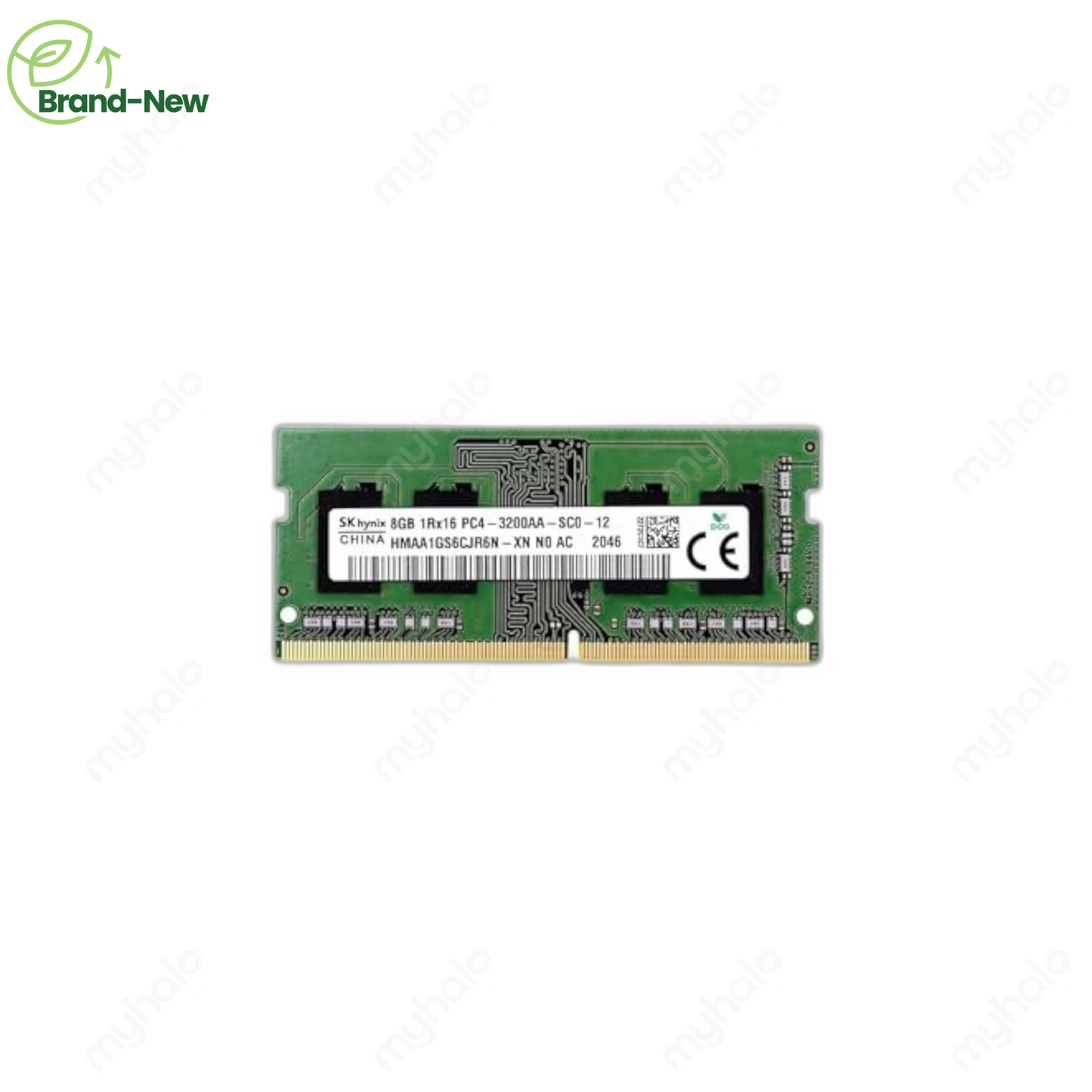 SK海力士 8GB DDR4 3200MHz PC4-25600 SO-DIMM 笔记本内存 (HMAA68EXNSA051N BD)