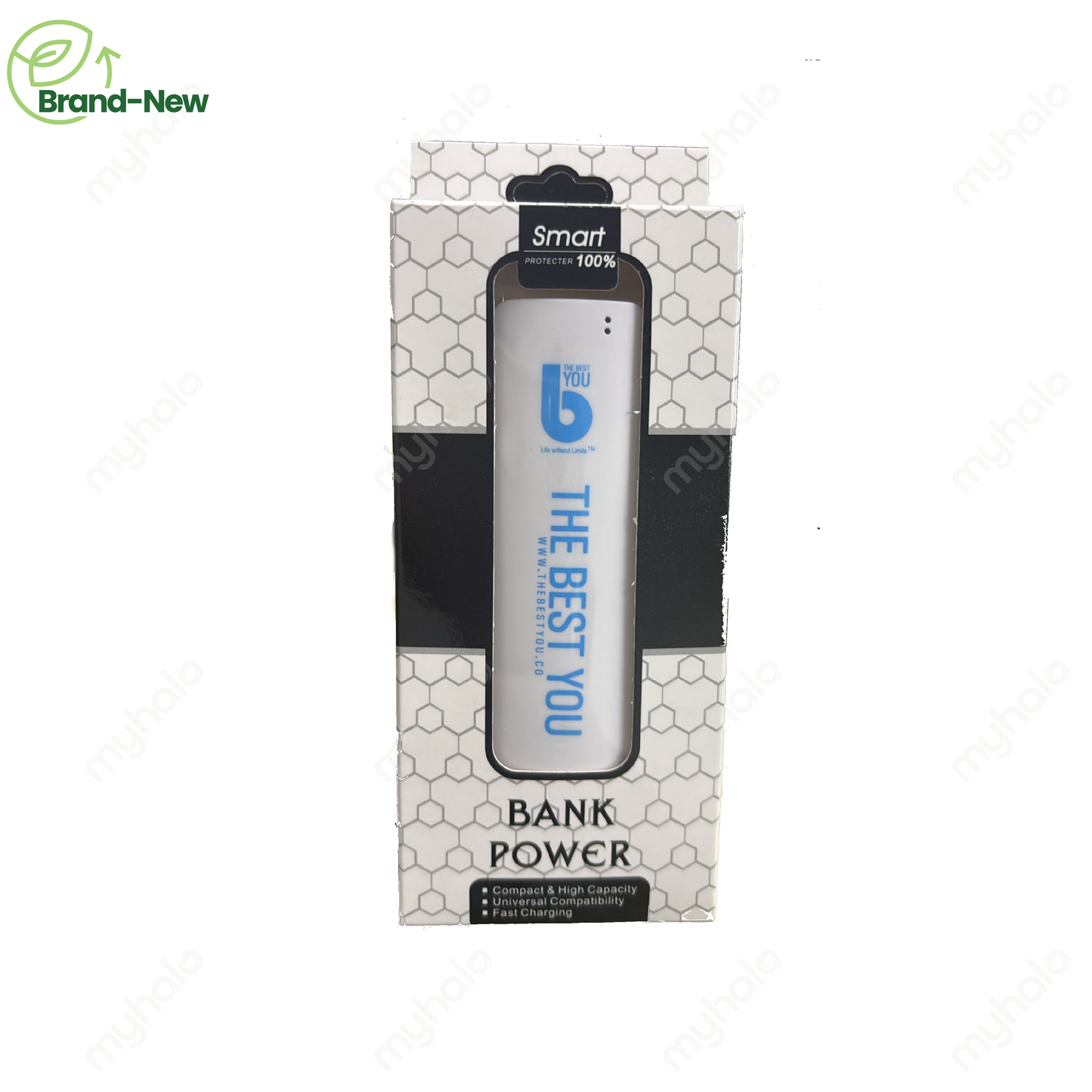 [CERTIFIED SURPLUS] 2600MAH COMPACT EMERGENCY POWER BANK