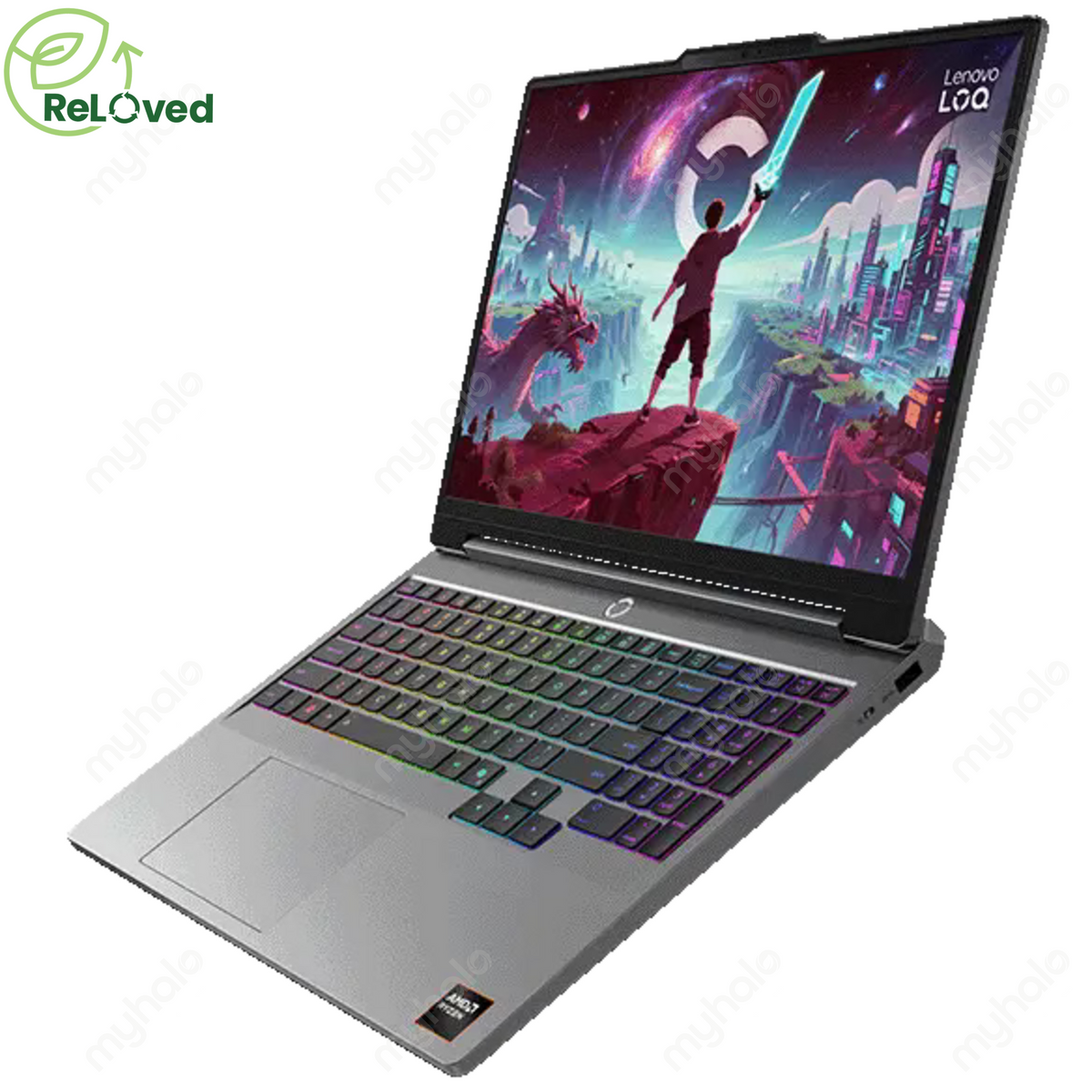 [CERTIFIED RELOVED] Lenovo LOQ 15AHP11 (Ryzen 7 250 / 32GB / 1TB SSD) (RTX 5060) WRTY MAY 2028