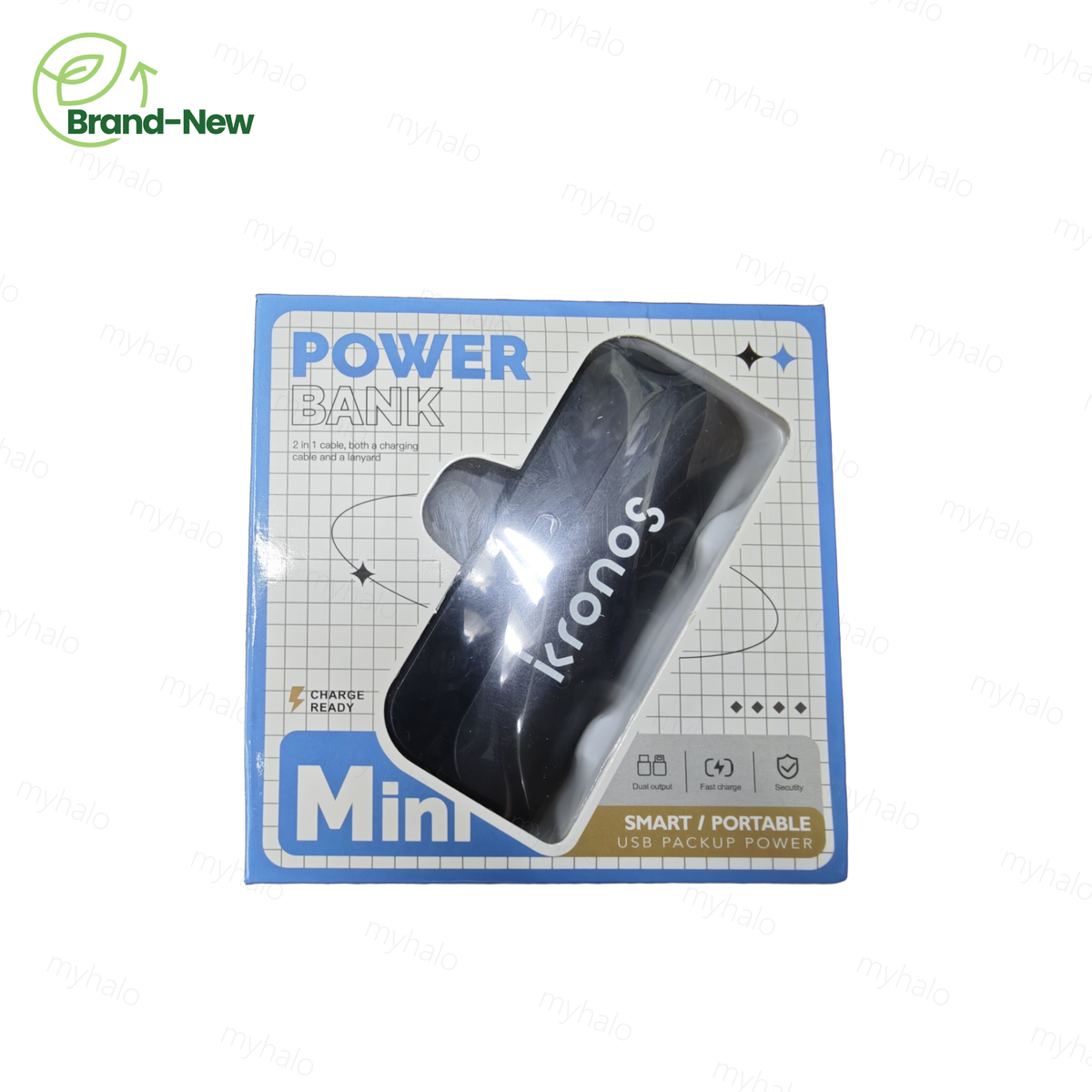 Kronos Mini Power Bank Brand New - front