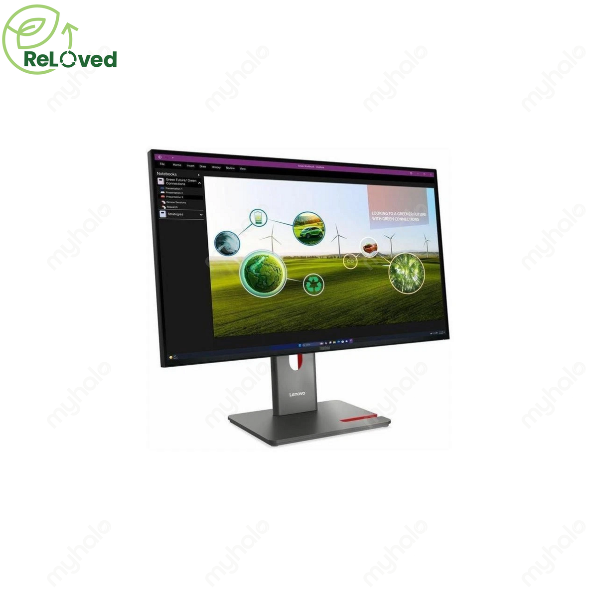 [CERTIFIED RELOVED] Lenovo ThinkVision P27qd-40 27" (QHD) (Type-C Monitor) WRTY NOV 2028