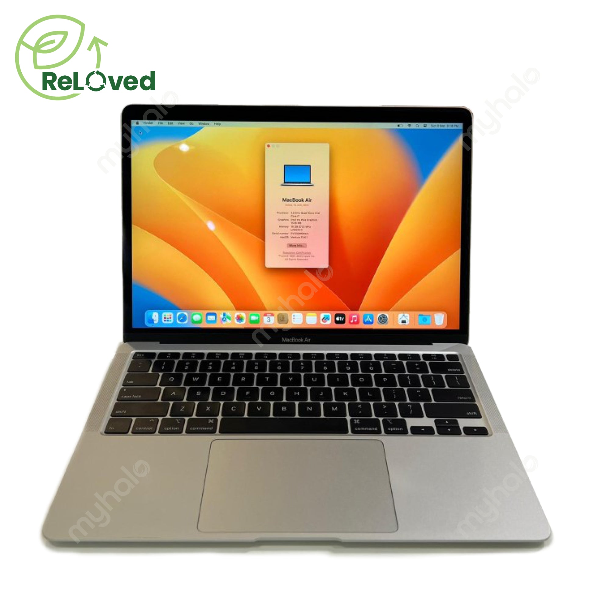 APPLE Macbook Air 13 2020 A2179 (i7 / 16GB / 2TB / Silver) | myhalo
