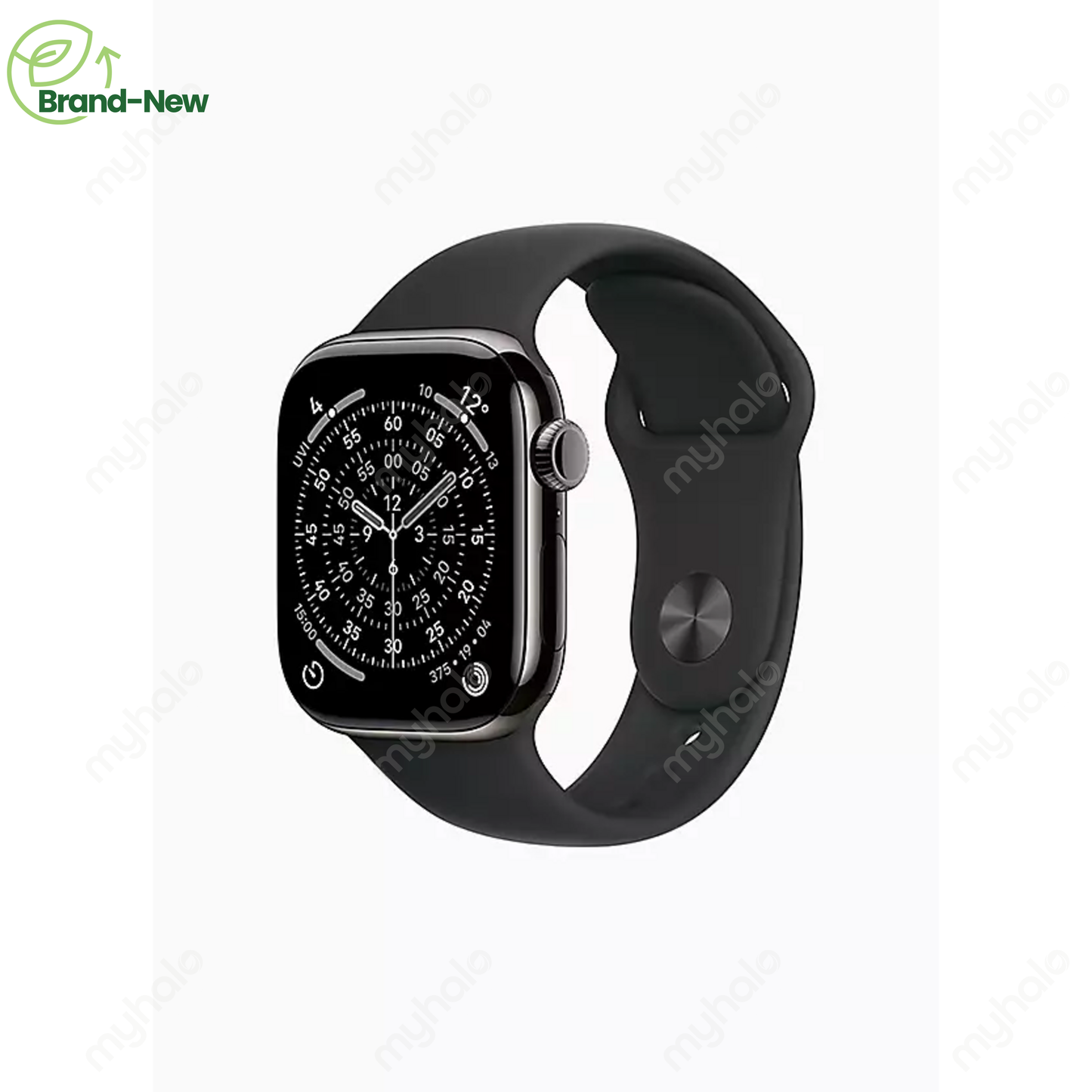 [BRAND NEW] APPLE WATCH SERIES 11 42MM SPACE GREY ALUMINIUM GPS + CELLULAR (BLACK SPORT BAND )