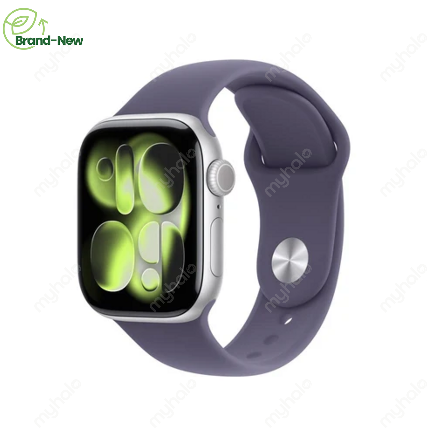 [BRAND NEW] APPLE WATCH SERIES 11 42MM SILVER ALUMINIUM GPS + CELLULAR (PURPLE FOG SPORT BAND - M/L)