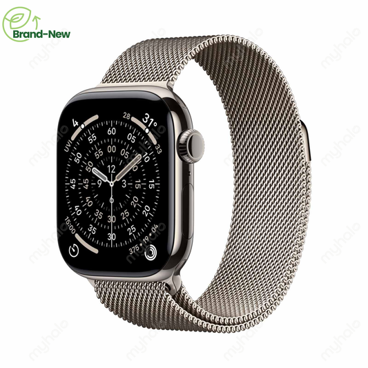 [全新] APPLE WATCH SERIES 11 46MM NATURAL TITANIUM GPS + CELLULAR (NATURAL MILANESE LOOP)