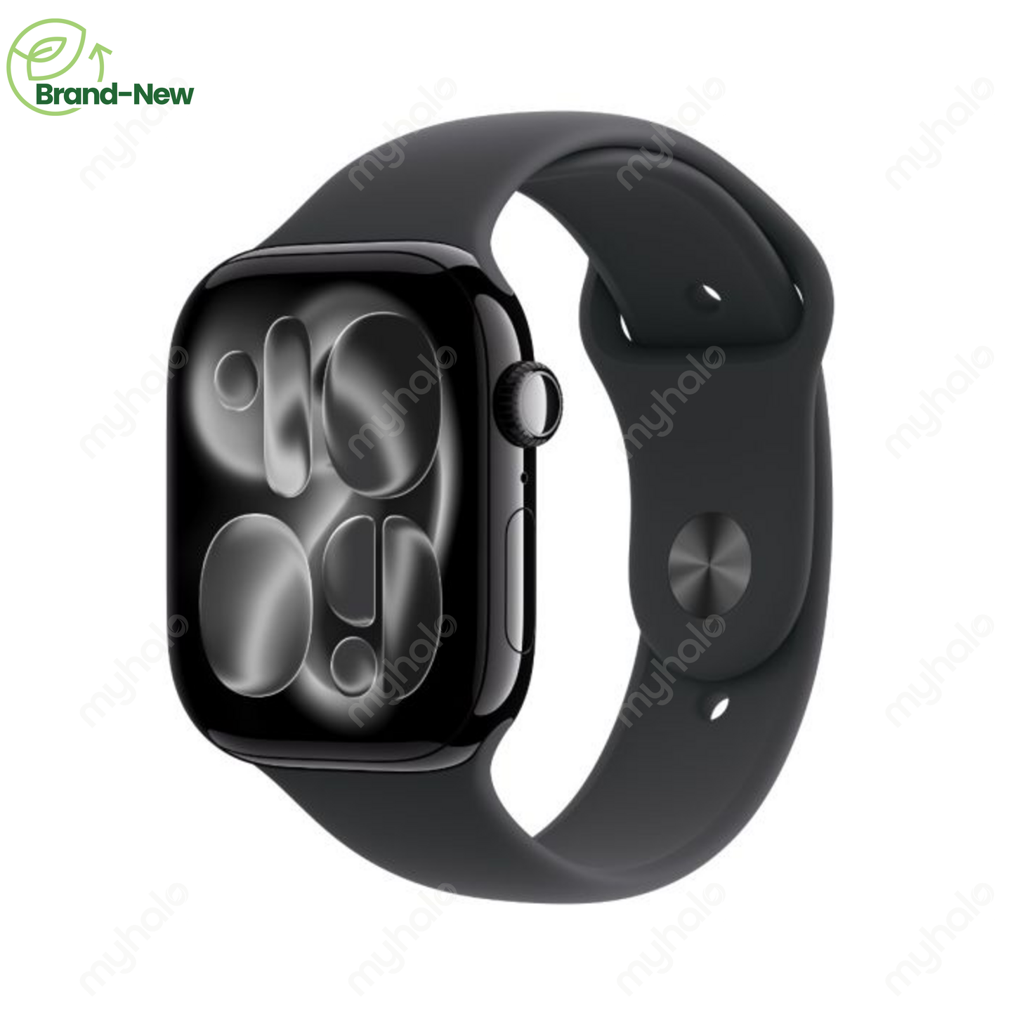 [BRAND NEW] APPLE WATCH SERIES 11 46MM SLATE TITANIUM GPS + CELLULAR (BLACK SPORT BAND - S/M)