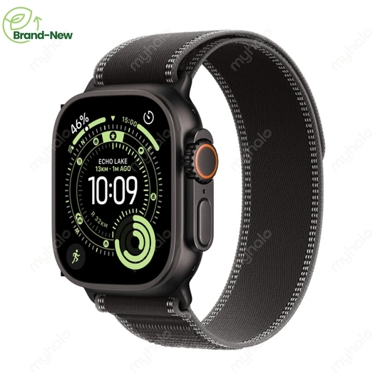 [全新] APPLE WATCH ULTRA 3 49MM BLACK TITANIUM GPS + CELLULAR (BLACK/CHARCOAL TRAIL LOOP - S/M)