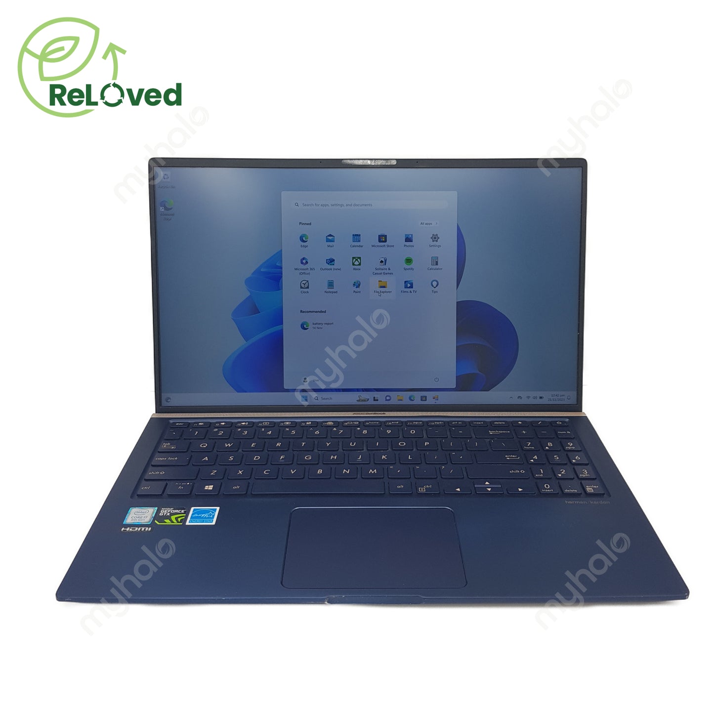 ASUS Zenbook UX533FD (I7-8 / 16GB / 512GB / GTX 1050)