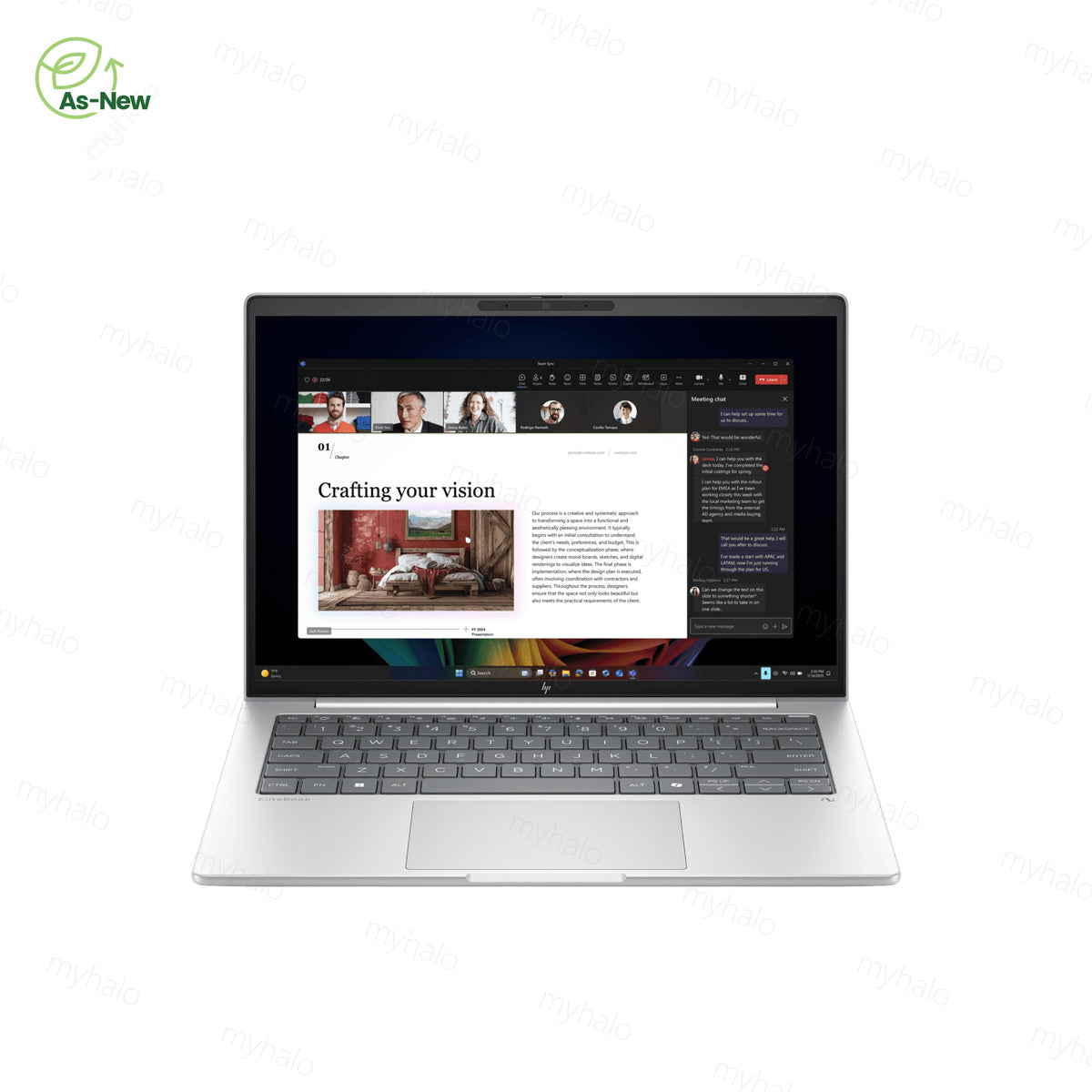 HP EliteBook 8 G1i 14-inch (Core Ultra 7 255U / 32GB / 512GB SSD) (5G)