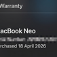 [BRAND NEW] APPLE MACBOOK NEO 13-inch 2026 (A18 PRO / 8GB / 512GB SSD) WARRANTY APR 2027