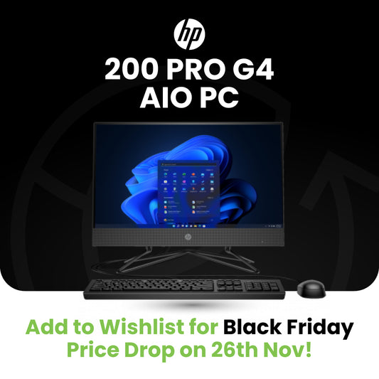 [BFCM] [BRAND NEW] HP 21.5-inch 200 PRO G4 AIO PC (i5-10/8GB/512GB)