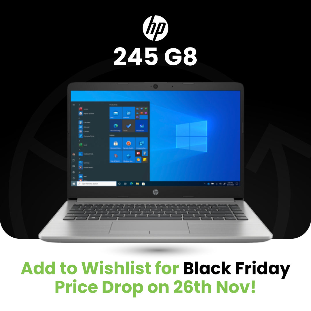 [BFCM] [BRAND NEW] HP 245 G8 BUSINESS LAPTOP (R5-3/8GB/512GB)
