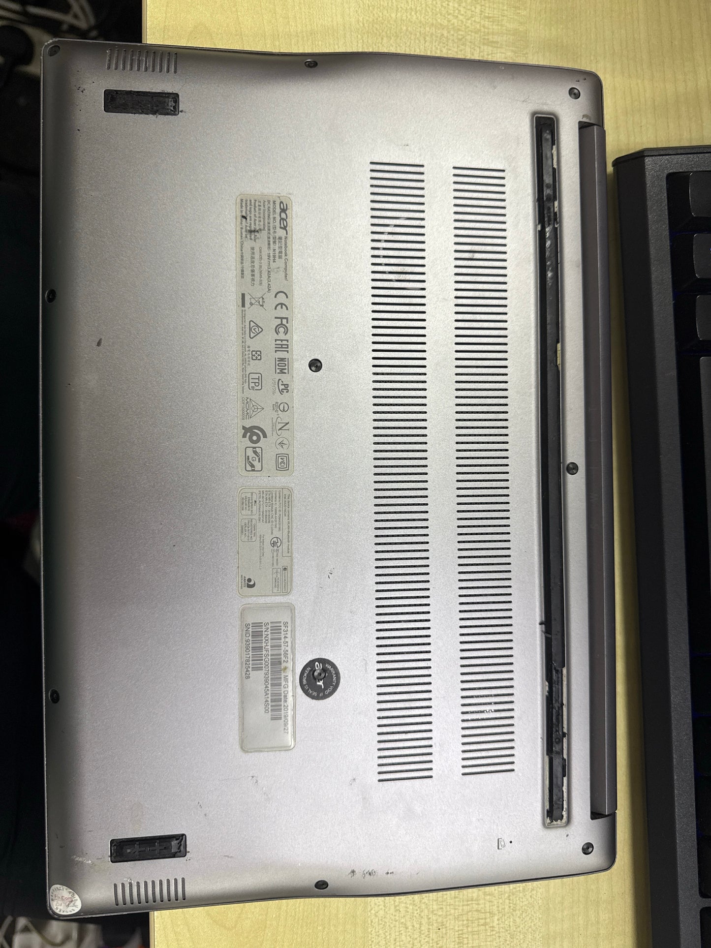 [ReEco] ACER SWIFT SF314-57G (I5-1035G1/8GB/1TB SSD) (THIN & LIGHT)