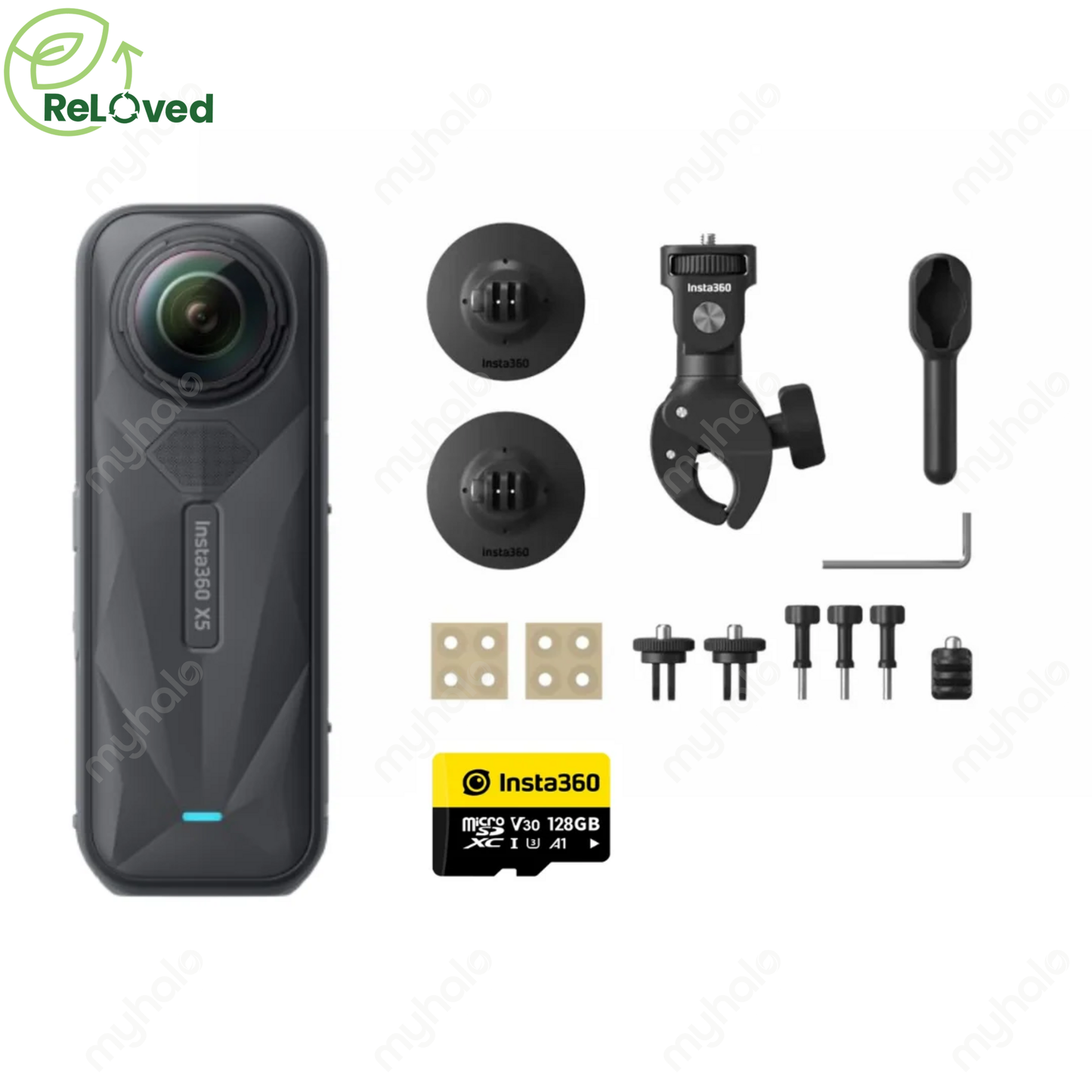 [认证二手翻新] INSTA360 X5 (2025) 摩托车套装 保修至 2026 年 11 月