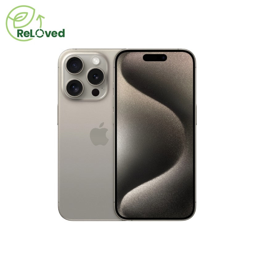 香港購入 新品 iPhone 15 Pro 512GB CERTIFIED RELOVED] Apple iPhone 15 Pro 512GB | myhalo
