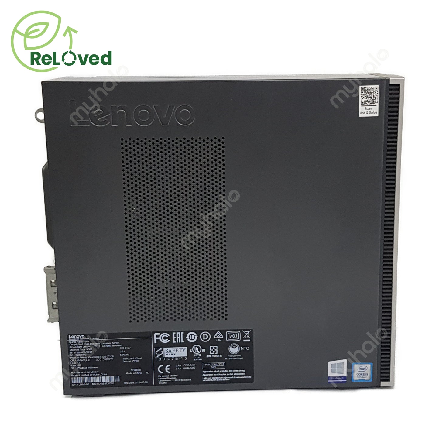 LENOVO IdeaCentre 510S-071CB PC (i5-9 / 8GB / 512GB