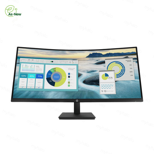 HP P34hc G4 34-inch WQHD USB-C Curved Monitor (21Y56AA)