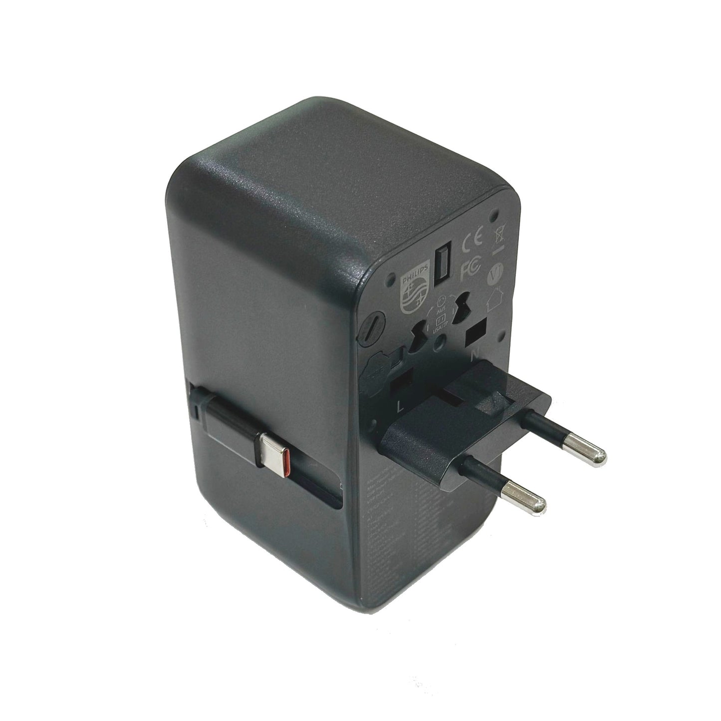 Philips 85W Universal Travel Adapter Worldwide Socket Converter