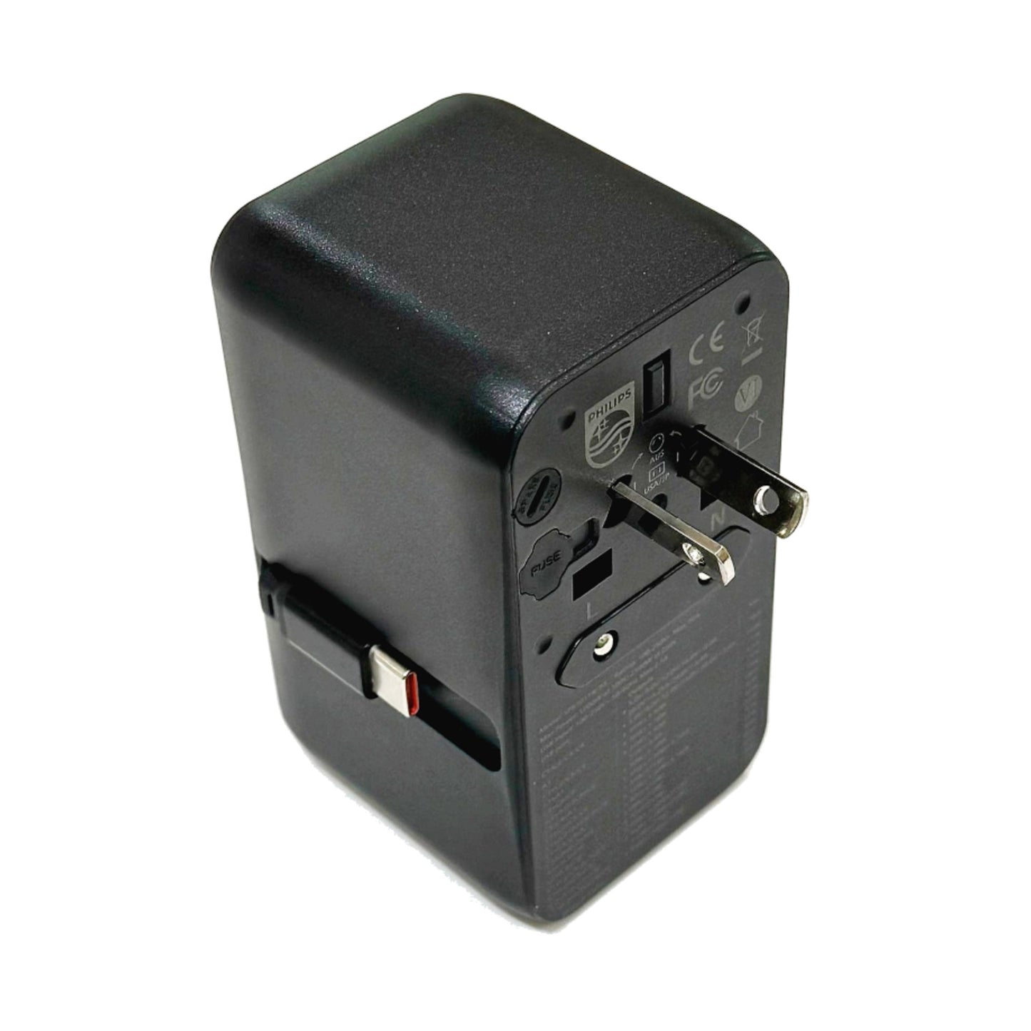 Philips 85W Universal Travel Adapter Worldwide Socket Converter