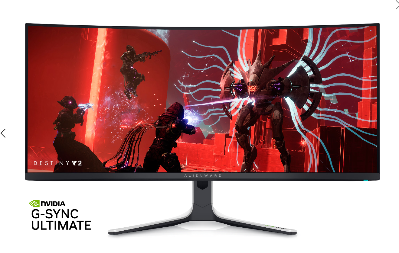 DELL 34-inch AW3423DW GAMING MONITOR (OLED & 175Hz)