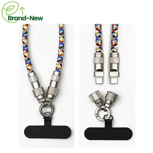 myhalo T-001 2-IN-1 PHONE LANYARD & TYPE-C to C CABLE