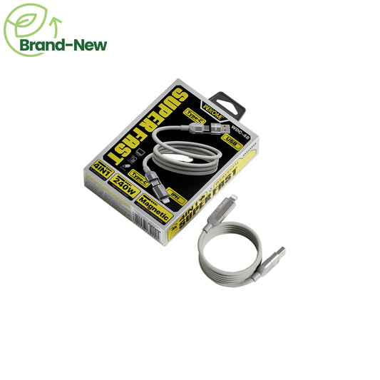 WEKOME WDC-48 HIGHPOWER 4-IN-1 MAGNETIC ABSORBTION 240W CABLE