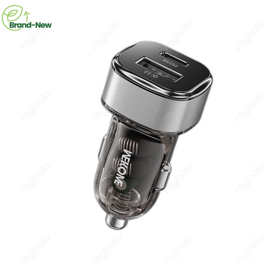 [BRAND NEW] WEKOME WP-C45 43W DUAL-PORT FAST CAR CHARGER