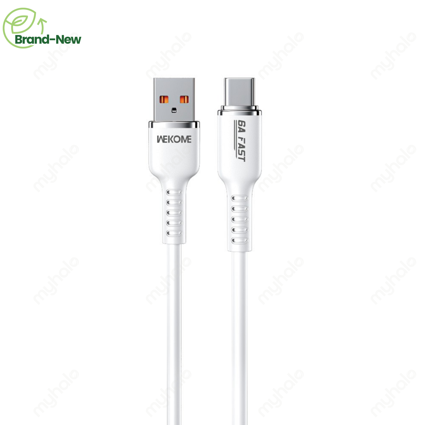 [BRAND NEW] WEKOME WDC-09A 6A FAST CHARGING USB-C CABLE 1.2M