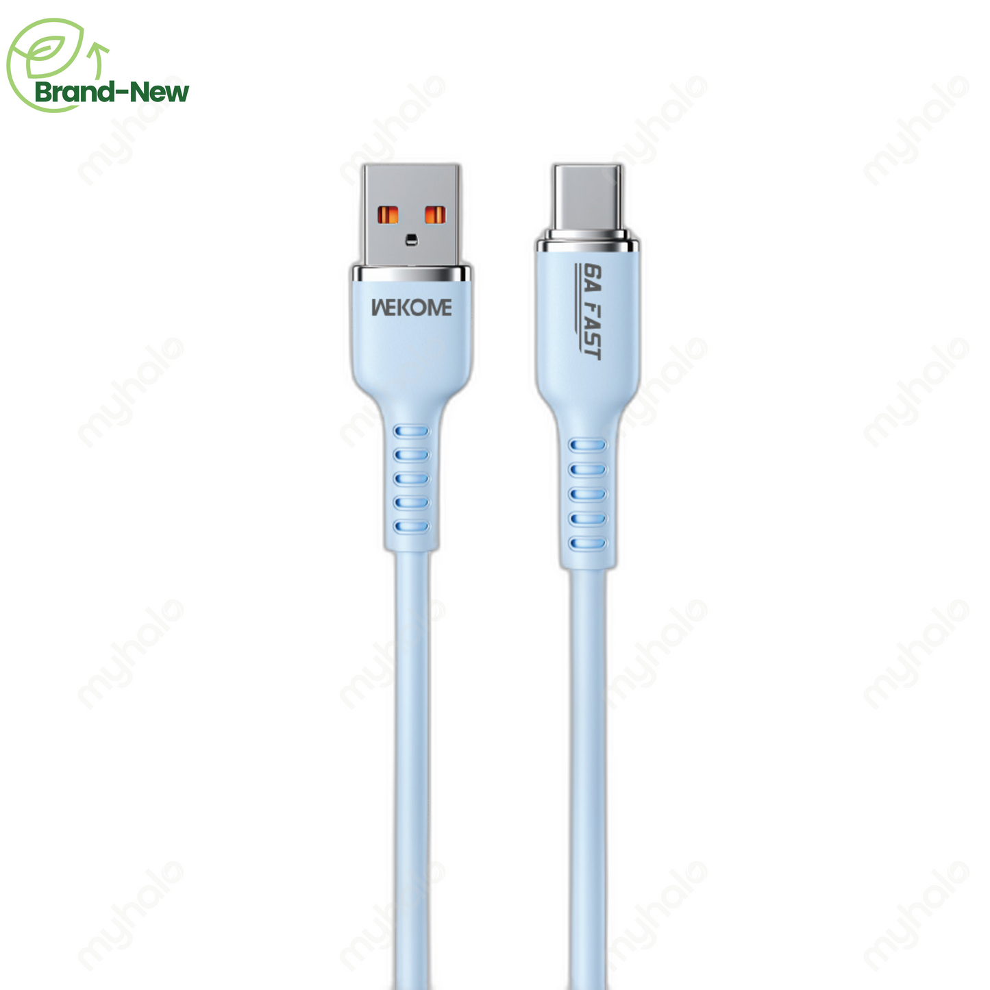 [BRAND NEW] WEKOME WDC-09A 6A FAST CHARGING USB-C CABLE 1.2M