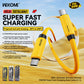 [BRAND NEW] WEKOME WDC-28 PD65W TYPE-C TO TYPE-C FAST CHARGING CABLE 1M