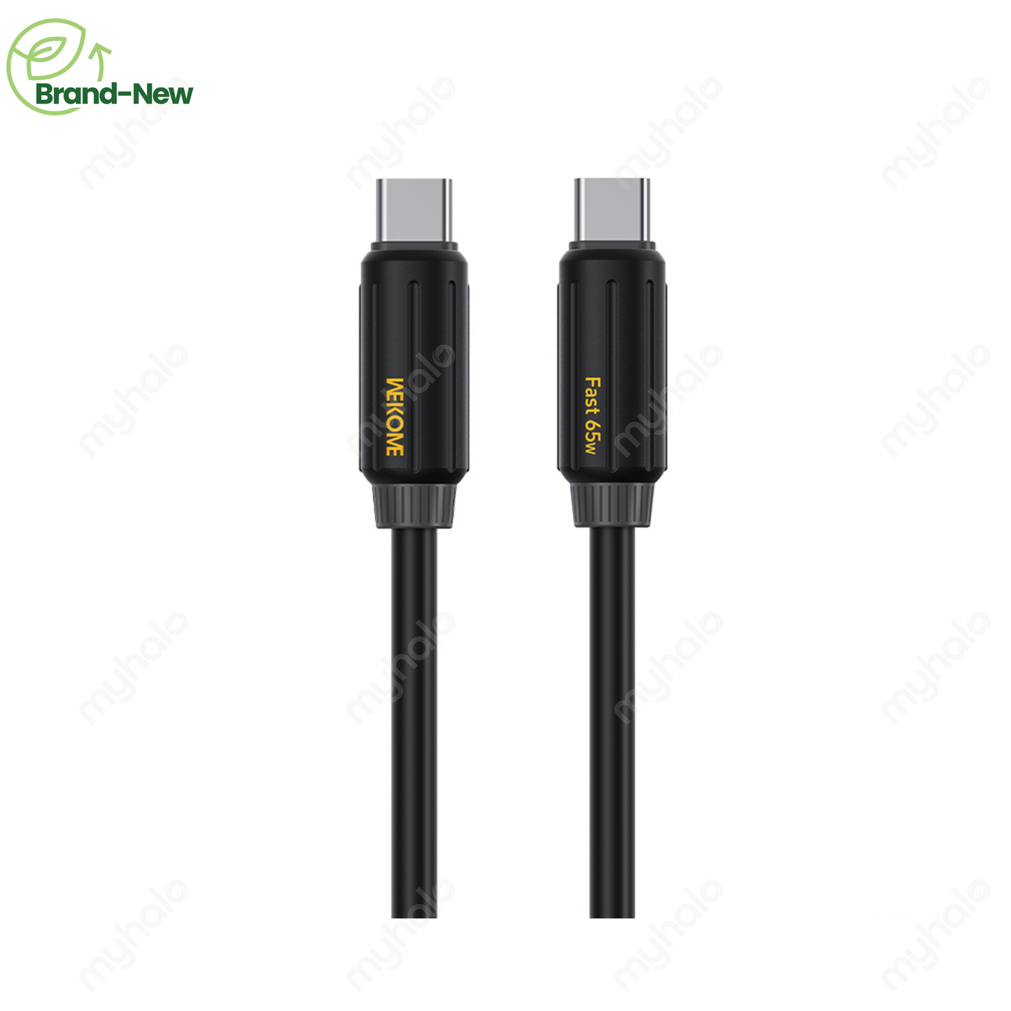 [BRAND NEW] WEKOME WDC-28 PD65W TYPE-C TO TYPE-C FAST CHARGING CABLE 1M