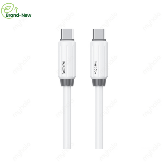 [BRAND NEW] WEKOME WDC-28 PD65W TYPE-C TO TYPE-C FAST CHARGING CABLE 1M