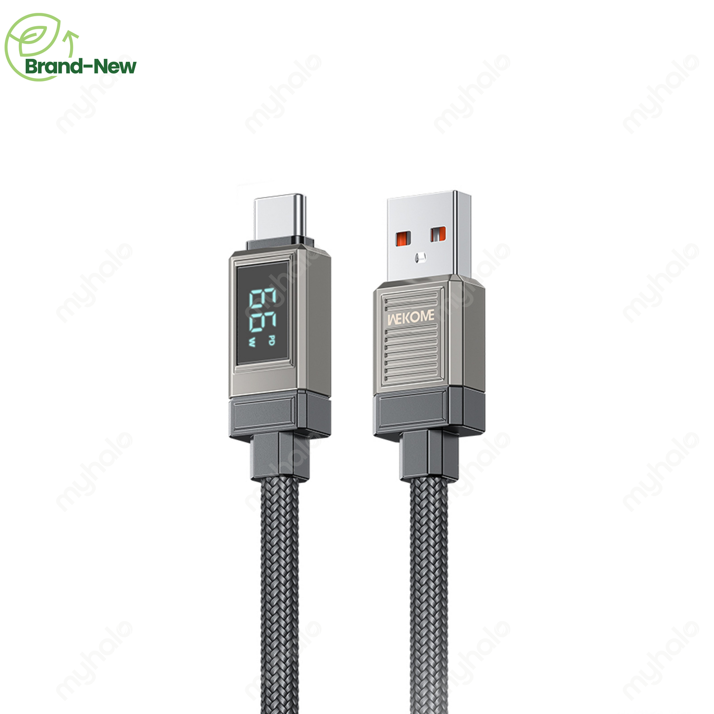 [BRAND NEW] WEKOME WDC-39 66W USB-A TO USB-C FAST CHARGING CABLE 1.2M