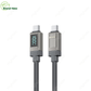 [BRAND NEW] WEKOME WDC-41 100W TYPE-C TO TYPE-C FAST CHARGING CABLE (DISPLAY)  1.2M