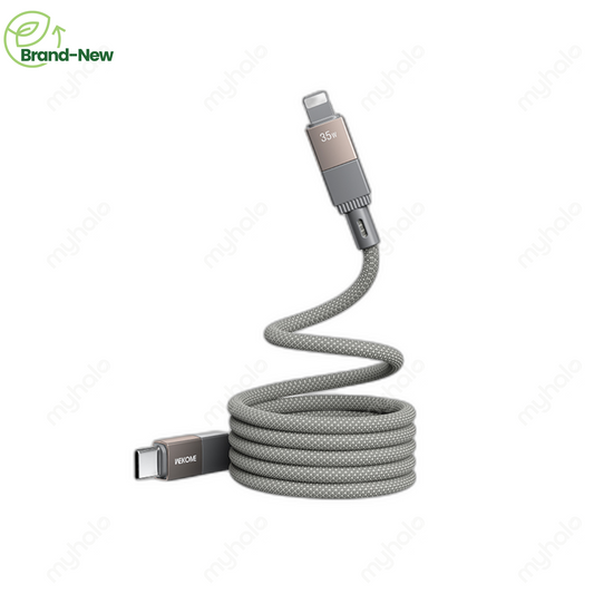 [BRAND NEW] WEKOME WDC-47 MAGNETIC USB-C TO LIGHTNING BRAIDED CABLE 1M