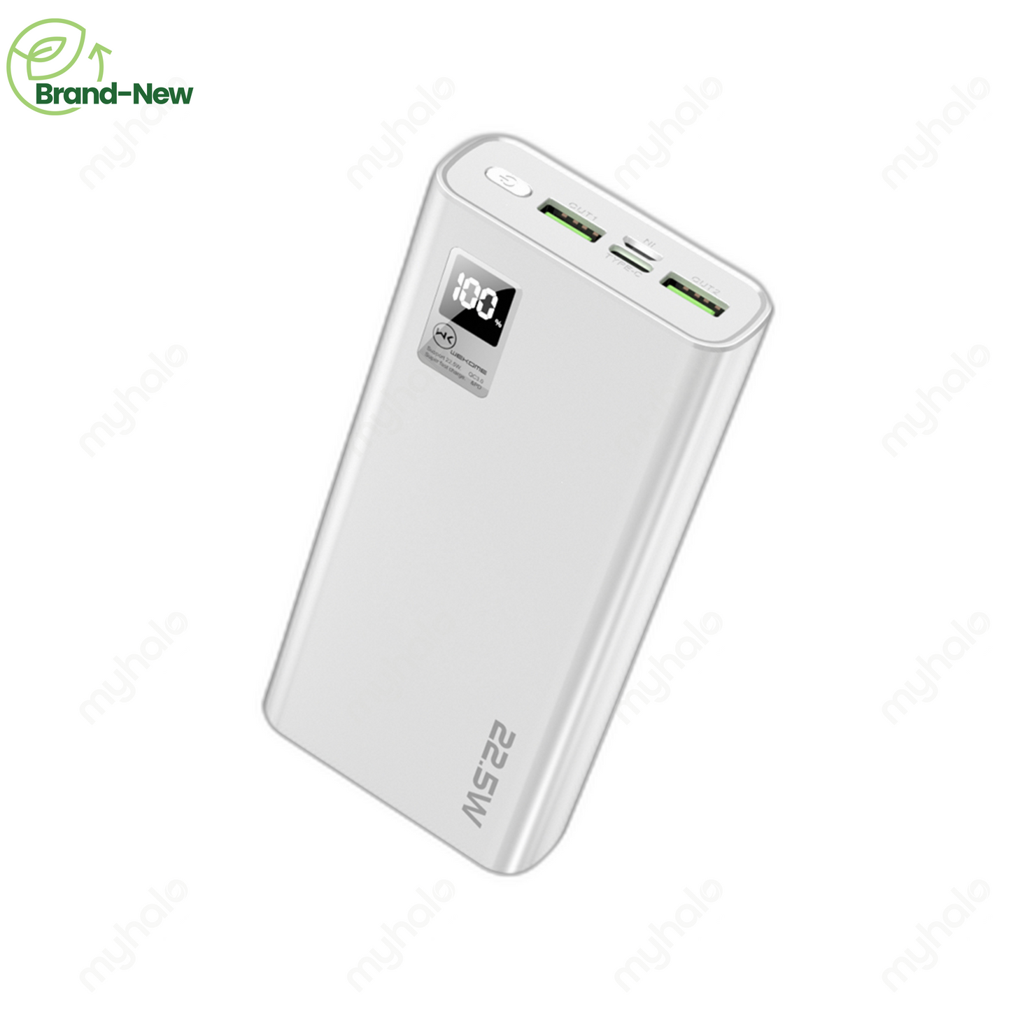 [BRAND NEW] WEKOME WP-123 20000MAH 22.5W FAST CHARGE POWER BANK