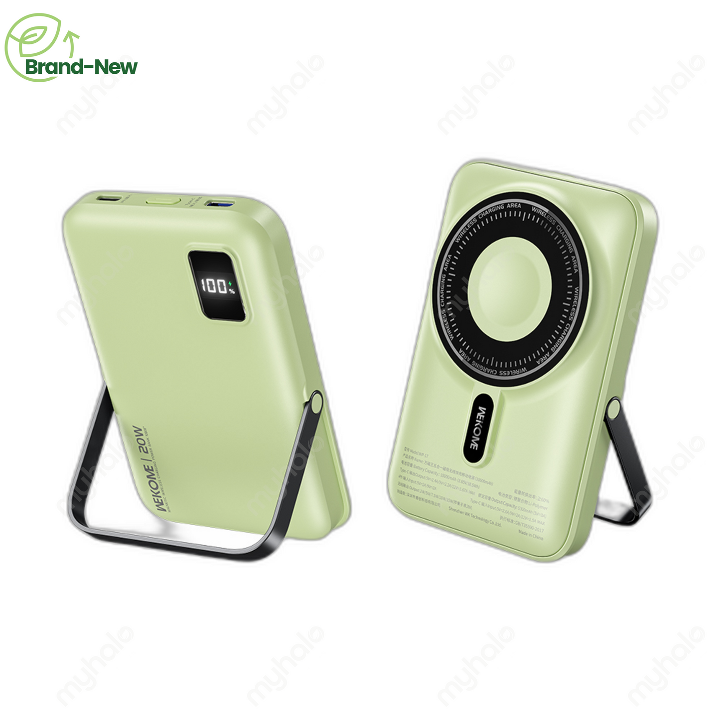 [BRAND NEW] WEKOME WP-17 MAGNETIC WIRELESS POWER BANK 10000MAH FAST CHARGE 15W