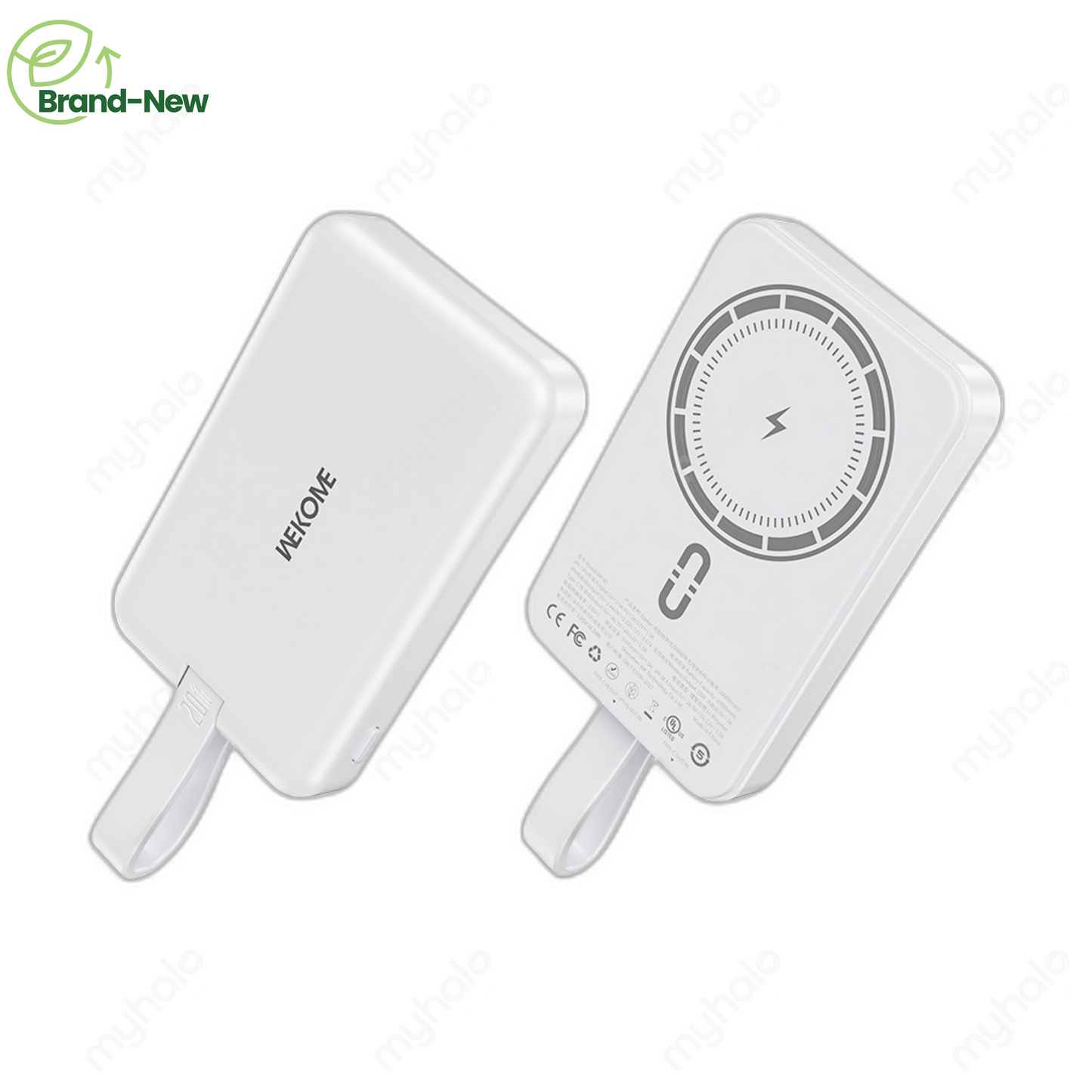 [BRAND NEW] WEKOME WP-47 10000MAH MAGNETIC WIRELESS POWER BANK