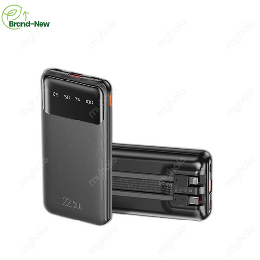 [BRAND NEW] WEKOME WP-63 10000MAH POWER BANK WITH BUILT-IN CABLES