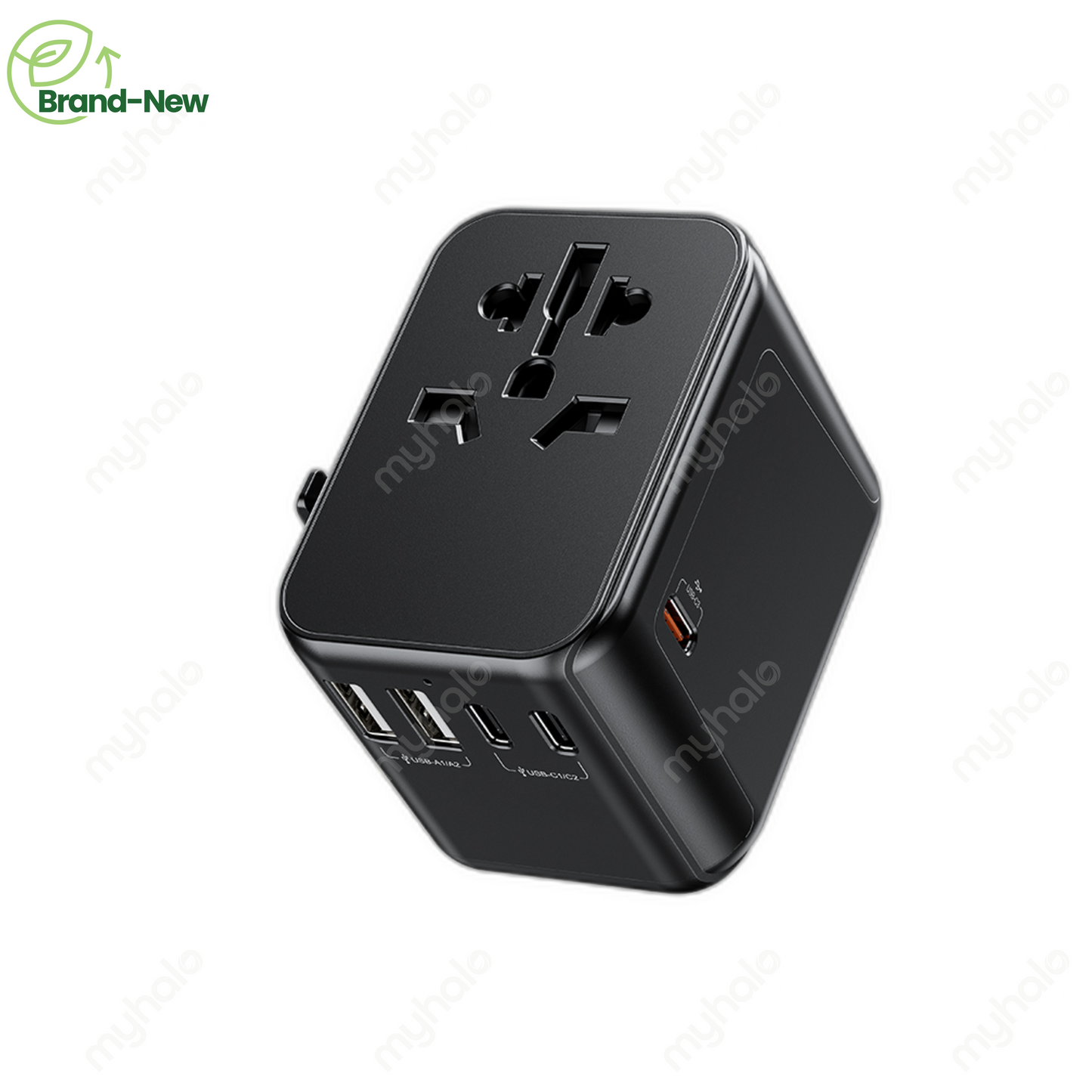 [全新] WEKOME WP-U03 30W 三 USB-C 口通用旅行转换器