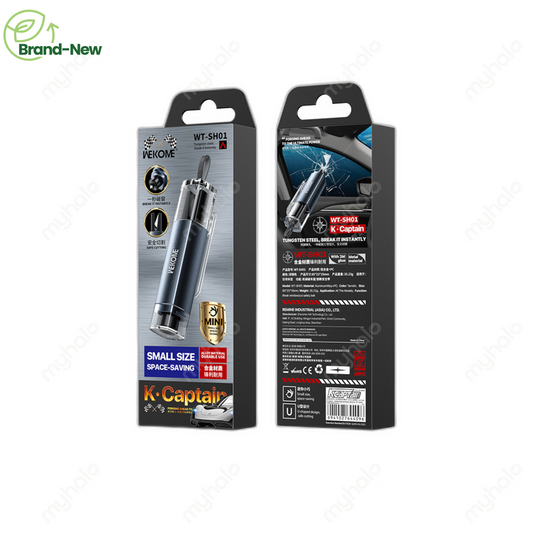 [BRAND NEW] WEKOME WT-SH01 MULTIFUNCTIONAL SAFETY CAR HAMMER GLASS BREAKER TOOL