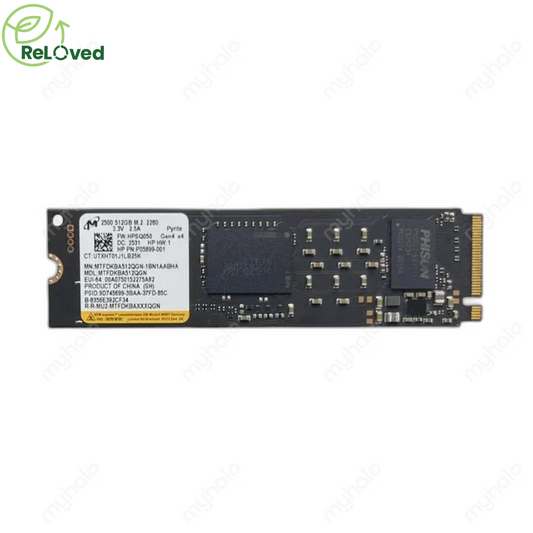 MICRON 512GB SSD PCIe GEN4 NVMe M.2 2280 (MTFDKBA512QGN)